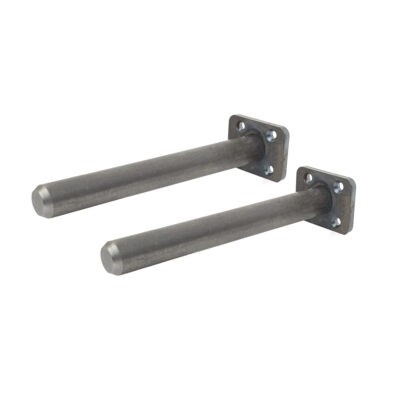 2" Heavy Duty Floating Shelf Bracket Pair