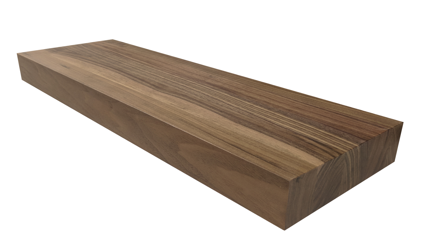 Walnut deals wood shelves