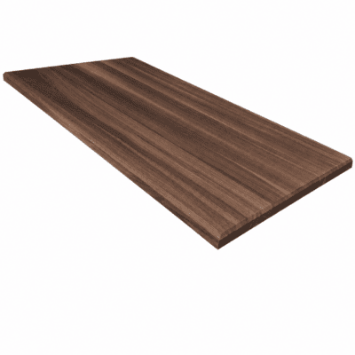 Black Walnut Butcher Block Countertop - 120in x 24in (10 ft) - 1-1/2" - Edge Grain - Tung Oil